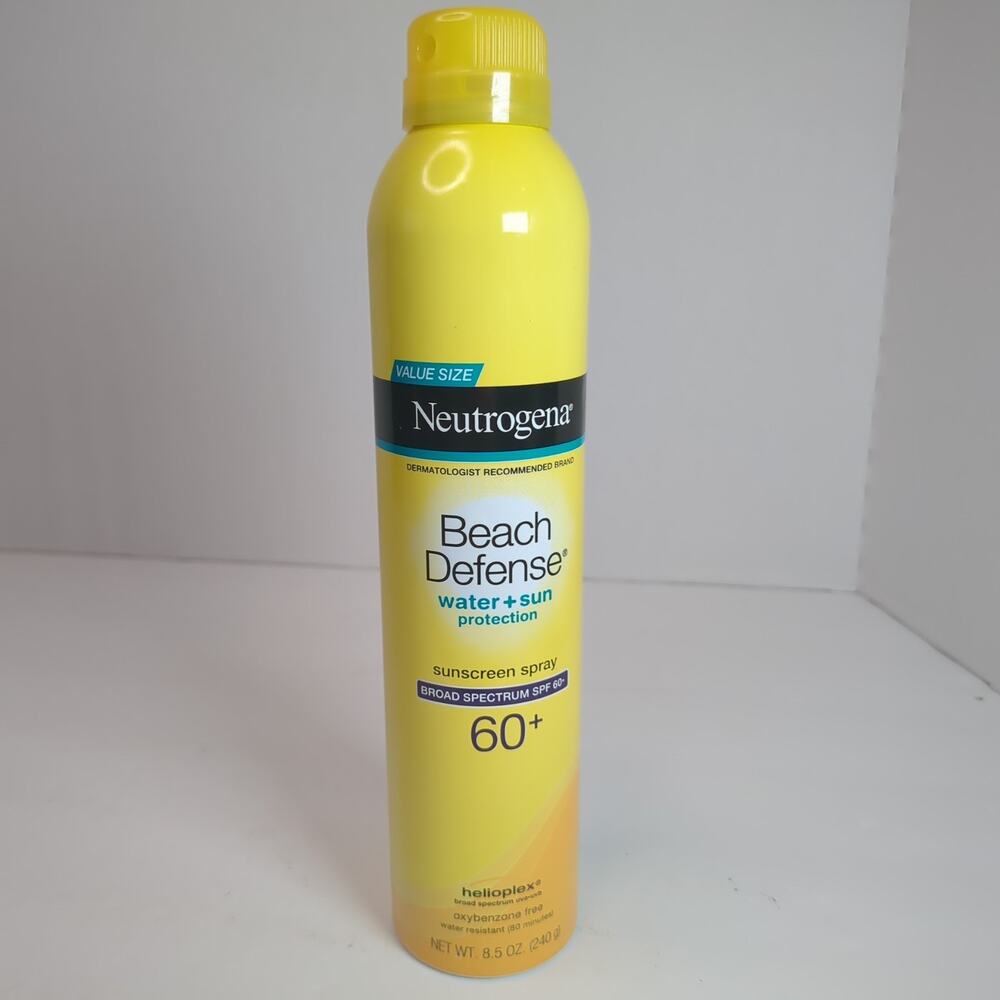 Neutrogen Beach Defense Sunscreen Spray SPF 60+ Exp 7/27 New, Not Expired - Picture 1 of 7